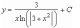 <strong>Use integration to find a general solution of the differential equation </strong> A) B) C) D) E)