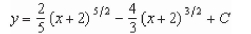 <strong>Use integration to find a general solution of the differential equation. </strong> A) B) C) D) E)