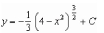 <strong>Use integration to find a general solution of the differential equation. </strong> A) B) C) D) E)