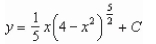 <strong>Use integration to find a general solution of the differential equation. </strong> A) B) C) D) E)