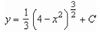 <strong>Use integration to find a general solution of the differential equation. </strong> A) B) C) D) E)