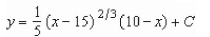 <strong>Use integration to find a general solution of the differential equation . </strong> A) B) C) D) E)