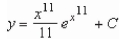 <strong>Use integration to find a general solution of the differential equation. </strong> A) B) C) D) E)
