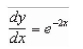 <strong>Select from the choices below the slope field for the differential equation. </strong> A) B) C) D) E)none of the above