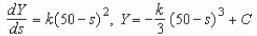<strong>Write and solve the differential equation that models the following verbal statement: The rate of change of with respect to is proportional to </strong> A) B) C) D) E)
