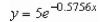 <strong>Find the exponential function that passes through the two given points. Round your values of C and k to four decimal places. </strong> A) B) C) D) E)