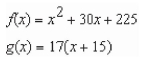 <strong>Find the area of the region bounded by the graphs of the algebraic functions. </strong> A) B) C) D) E)