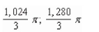 <strong>Find the volume of the solid generated by revolving the region bounded by the graphs of the equations about the given lines. </strong> A) B) C) D) E)