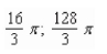 <strong>Find the volume of the solid generated by revolving the region bounded by the graphs of the equations about the given lines. </strong> A) B) C) D) E)