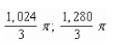 <strong>Find the volume of the solid generated by revolving the region bounded by the graphs of the equations about the given lines. </strong> A) B) C) D) E)