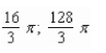 <strong>Find the volume of the solid generated by revolving the region bounded by the graphs of the equations about the given lines. </strong> A) B) C) D) E)