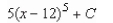 <strong>Find the indefinite integral. </strong> A) B) C) D) E)