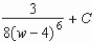 <strong>Find the indefinite integral. </strong> A) B) C) D) E)