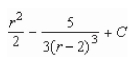 <strong>Find the indefinite integral. </strong> A) B) C) D) E)