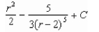 <strong>Find the indefinite integral. </strong> A) B) C) D) E)