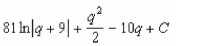 <strong>Find the indefinite integral. </strong> A) B) C) D) E)