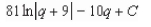 <strong>Find the indefinite integral. </strong> A) B) C) D) E)