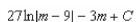 <strong>Find the indefinite integral. </strong> A) B) C) D) E)