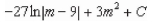 <strong>Find the indefinite integral. </strong> A) B) C) D) E)