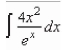 Find the indefinite integral.  