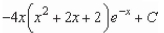 <strong>Find the indefinite integral. </strong> A) B) C) D) E)
