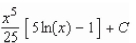 <strong>Find the indefinite integral. </strong> A) B) C) D) E)