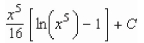 <strong>Find the indefinite integral. </strong> A) B) C) D) E)