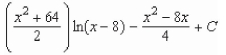 <strong>Find the indefinite integral. </strong> A) B) C) D) E)