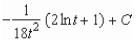 <strong>Find the indefinite integral. </strong> A) B) C) D) E)