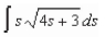 Find the indefinite integral.  