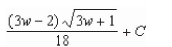 <strong>Find the indefinite integral. </strong> A) B) C) D) E)
