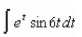 Find the indefinite integral.  