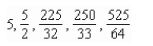 <strong>Write the first five terms of the sequence of partial sums. </strong> A) B) C) D) E)