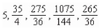 <strong>Write the first five terms of the sequence of partial sums. </strong> A) B) C) D) E)