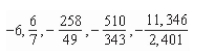 <strong>Write the first five terms of the sequence of partial sums. </strong> A) B) C) D) E)