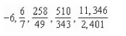 <strong>Write the first five terms of the sequence of partial sums. </strong> A) B) C) D) E)