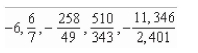 <strong>Write the first five terms of the sequence of partial sums. </strong> A) B) C) D) E)