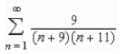 <strong>Find the sum of the convergent series. </strong> A) B) C) D) E)