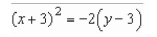 Match the equation with its graph.  