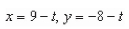 <strong>Use the result, the set of parametric equations for the line passing through and to find a set of parametric equations for the line passing through </strong> A) B) C) D) E)