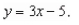 Find a set of parametric equations for the rectangular equation