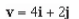 <strong>Find the vector v whose initial and terminal points are given below. (5.5,2.1), (9.5, 6.1)</strong> A) B) C) D) E)