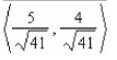 <strong>Find the unit vector in the direction of u. </strong> A) B) C) D) E)