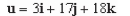 <strong>Find the component form of the vector u with the given initial and terminal points. Initial point: (5, 7, 8 ) Terminal point: (-2 , 10 , 10 )</strong> A) B) C) D) E)
