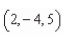 <strong>Given the vector v and its initial point find the terminal point of the vector. initial point </strong> A) B) C) D) E)