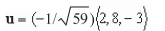 <strong>Find a unit vector u in the direction opposite of </strong> A) B) C) D) E)