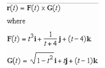 <strong>Find the domain of the vector-valued function given below. </strong> A) B) C) D) E)