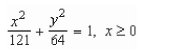 Represent the following curve by a vector-valued function.  