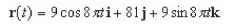 <strong>Find a vector-valued function, using the given parameter, to represent the intersection of the surfaces given below. </strong> A) B) C) D) E)