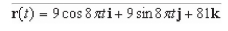 <strong>Find a vector-valued function, using the given parameter, to represent the intersection of the surfaces given below. </strong> A) B) C) D) E)
